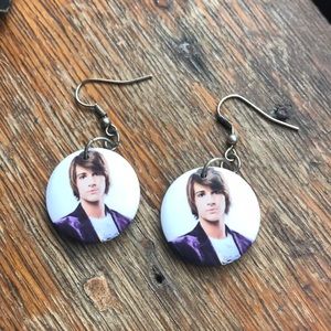 James Maslow earrings
